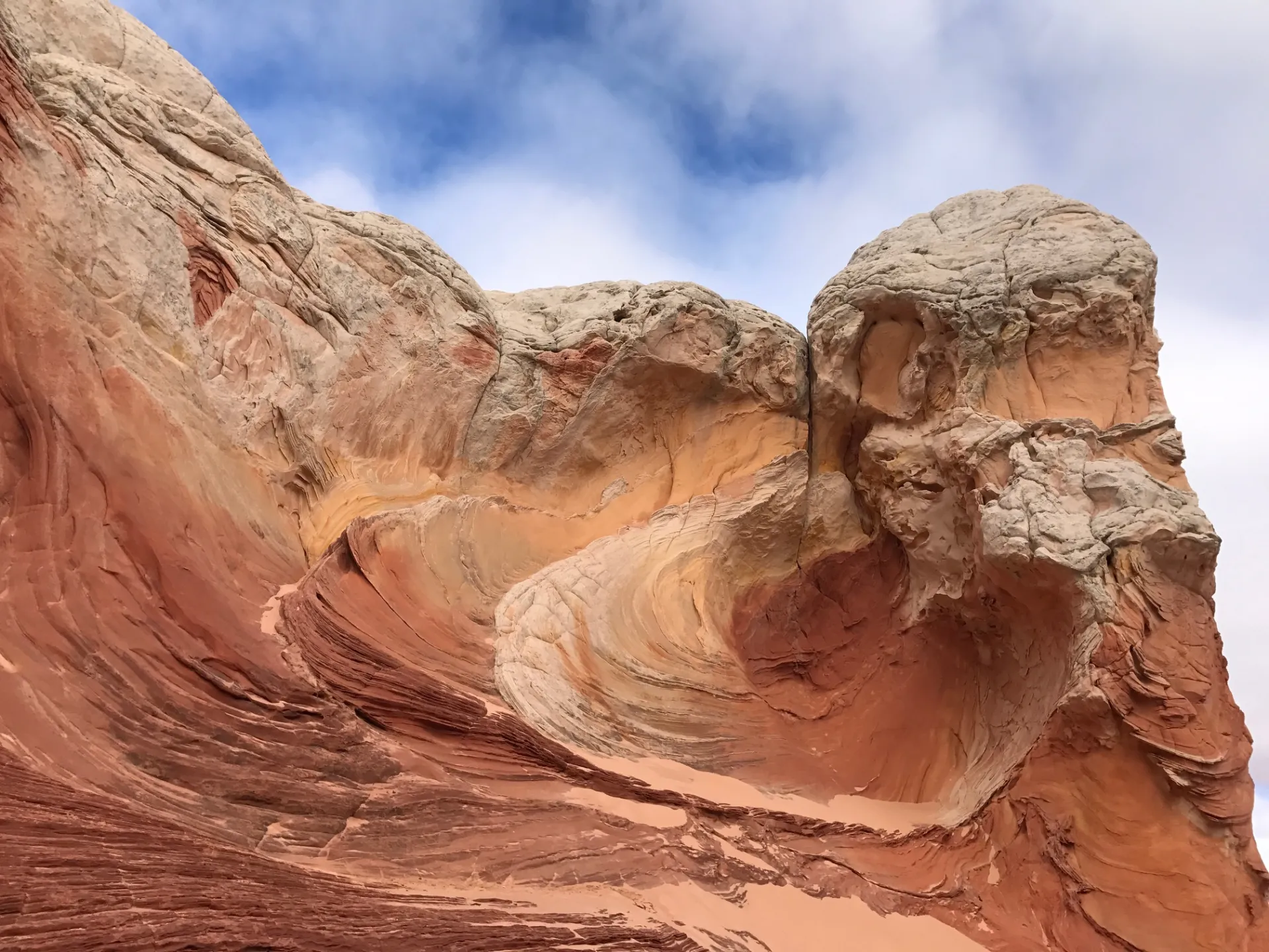 a canyon with a mountain in the background