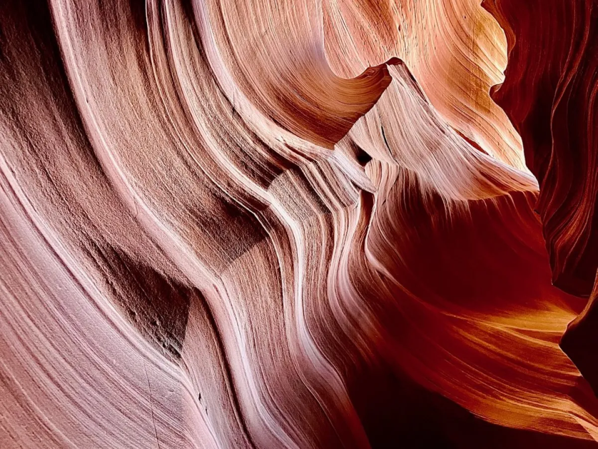 a close up of a canyon
