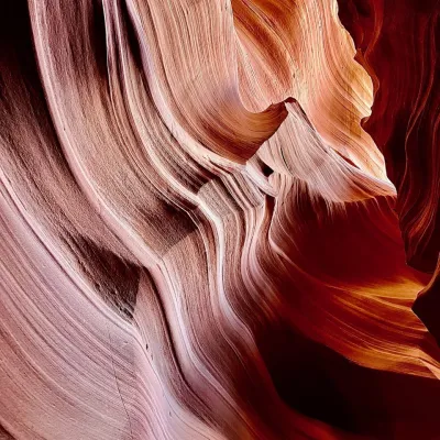 a close up of a canyon