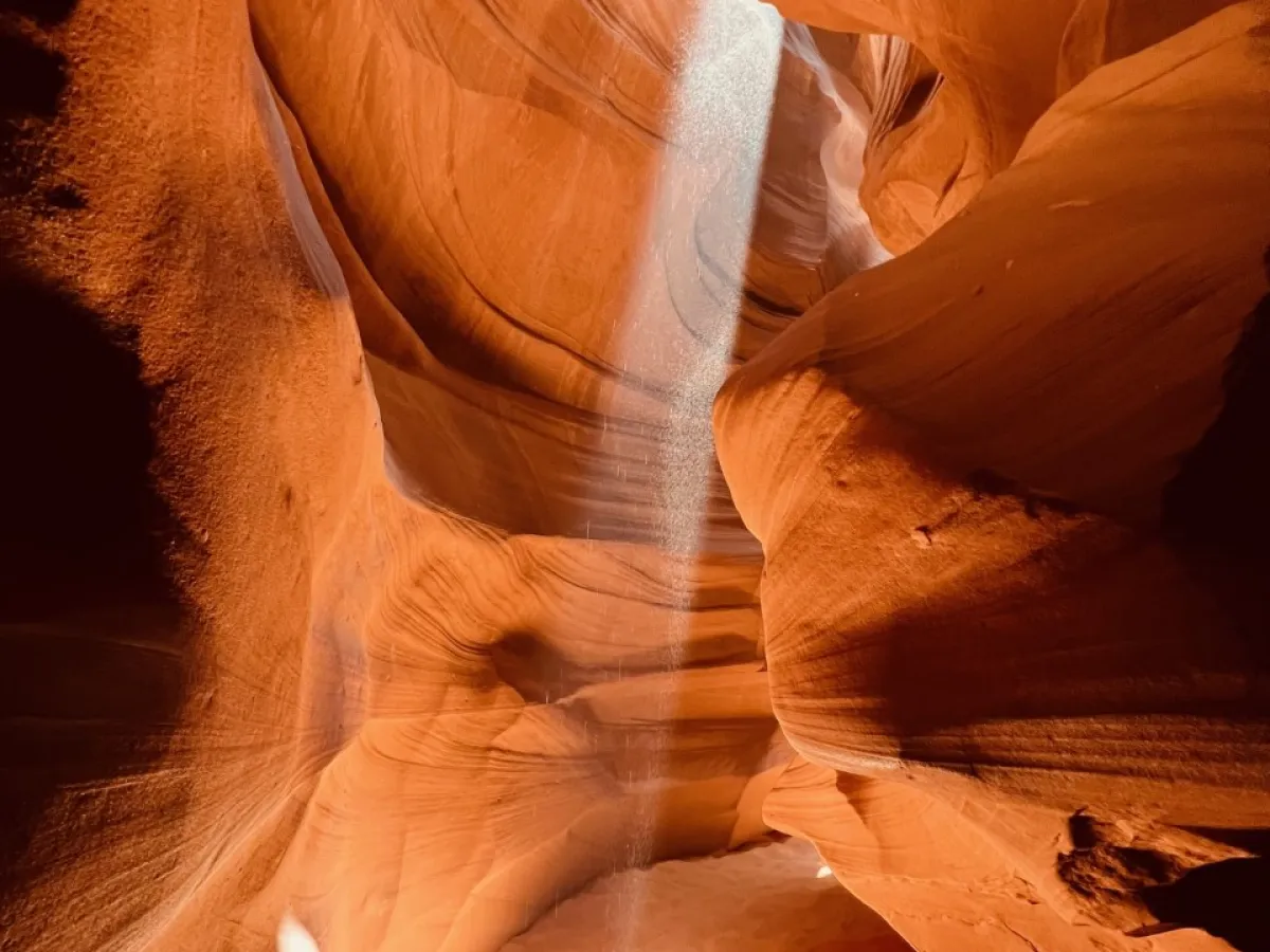 a close up of a canyon
